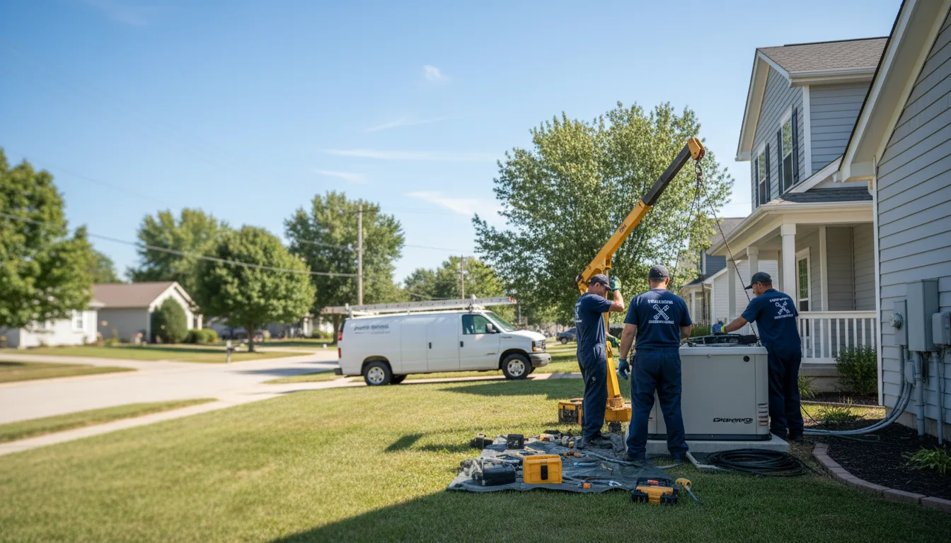 Generator Installation in Arvonia, VA near me